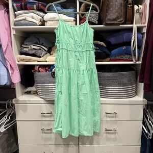 Universal Thread drop waist Light Green Maxi Dress